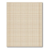 Beige and Neutral Beige Checkered Grid Area Rug