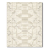 Geometric Modern Beige Geometric Grid Modern Area Rug