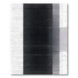 Distressed Black White Halftone Area Rug