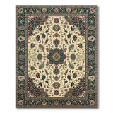 Exquisite Traditional Persian Navy Blue Area Rug
