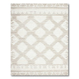 Heritage Tribal Beige Geometric Diamond Tribal Area Rug