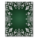 Elegant Green Floral Border Area Rug
