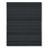 Black White Dotted Geometric Black and White Area Rug