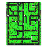 Green City Roads Kids Play Rug