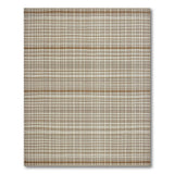 Rustic Farmhouse Beige and Neutral Beige Tan Striped Woven Area Rug