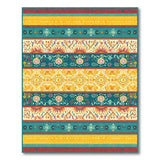 Vibrant Heritage Tribal Washable Area Rug