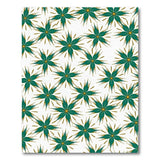 Emerald Starburst Floral Area Rug