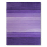 Purple Ombre Gradient Stripe Area Rug