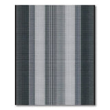 Black and White Black White Vertical Stripe Geometric Rug