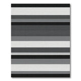 Striped Black and White Bold Black White Striped Area Rug