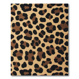 Brown Tan Leopard Print Area Rug