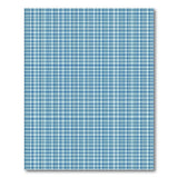 Blue and Teal Navy Blue Gingham Check Area Rug