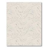 Beige Marble Swirl Abstract Area Rug