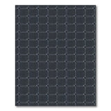 Navy Grid Geometric Area Rug