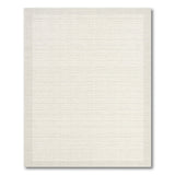 Beige and Neutral Beige Grid Line Area Rug