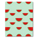 Watermelon Fruit Pattern Watermelon Slices Fruit Pattern Area Rug