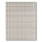 Grey Modern Grey Grid Woven Area Rug