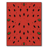 Watermelon Slice Fruit Pattern Fruit Pattern Area Rug
