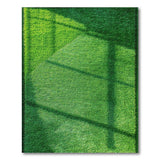 Lush Green Artificial Grass Area Rug
