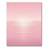 Pink Horizon Reflection Area Rug