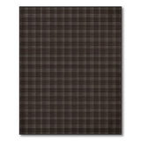 Bold Black Plaid Geometric Area Rug