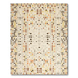 Scattered Dots Geometric Modern Area Rug