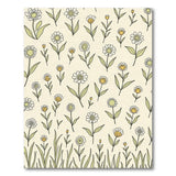 Daisy Meadow Floral Beige Area Rug