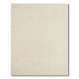 Beige Basketweave Textured Area Rug