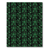 Emerald Green Ornate Lantern Area Rug