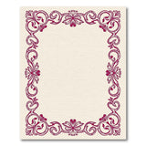 Ornate Pink Floral Vintage Pink Area Rug
