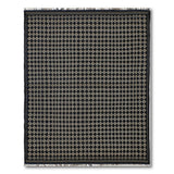 Black Diamond Geometric Kilim Rug