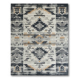 Distressed Southwestern Geometric Area Rug