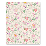 Floral Vintage Vintage Pink Floral Vine Area Rug