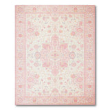 Blush Pink Traditional Persian Traditional Persian Area Rug