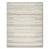 Geometric Modern Beige Neutral Striped Geometric Area Rug