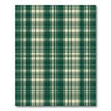 Green Emerald Green Plaid Area Rug