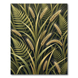 Lush Ferns Golden Wheat Area Rug