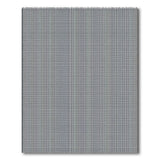 Modern Black White Grid Mesh Area Rug