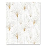 Ethereal Gold Pampas Plume Area Rug