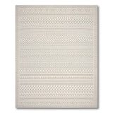 Beige Heritage Tribal Woven Area Rug
