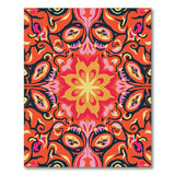 Vibrant Multi-Color Mandala Persian Area Rug