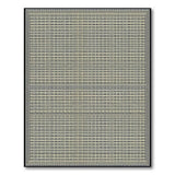 Black and White Geometric Modern Black White Geometric Dot Area Rug