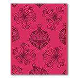 Vibrant Pink Waratah Flower Bauble Rug