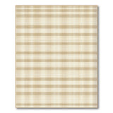 Beige Buffalo Plaid Rustic Farmhouse Rug