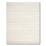 Soft Beige Horizontal Stripe Area Rug