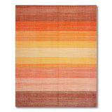 Sunset Ombre Stripe Area Rug