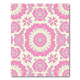 Ornate Pink Floral Vintage No. 2 Area Rug