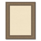 Ornate Heritage Tribal Border Area Rug