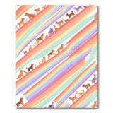 Kids Cartoon Rainbow Pets Kids Cartoon Area Rug