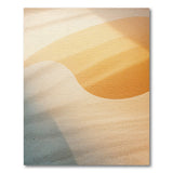 Abstract Wave Beige Area Rug